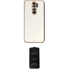 Elektronikçim Ieg™ Redmi Note 8 Pro Kılıf Yankı Serisi - Siyah 6d Antistatik Mat Seramik Hayalet Nano Ekran K