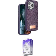Elektronikçim Ieg™ iPhone 15 Pro Kılıf Vadi Klasik Serisi - Siyah Bilvis 5in1 3D Magic Cam Ekran Koruyucu Elk-