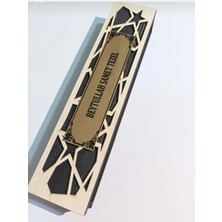 Ahşap Tesbih Kutusu, Isim Yazılı Tesbih Kutusu, Hediye Tesbih Kutusu