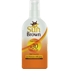 Sun Brown Güneş Koruyucu Sprey Süt Losyon Spf 30+ 200 ml