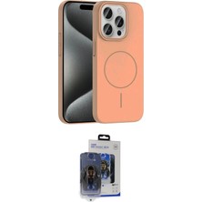 Elektronikçim Ieg™ iPhone 15 Pro Max Kılıf Siluet Doku Özel Seri - Siyah Vanessa Magic Cam ELK-34863