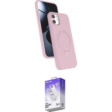 Elektronikçim Ieg™ iPhone 11 Kılıf Iz Işık Koleksiyonu - Siyah Bilvis 5in1 3D Magic Cam Ekran Koruyucu Elk-
