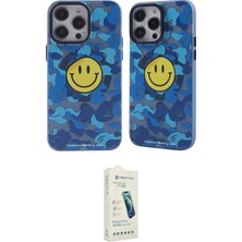Elektronikçim Ieg™ iPhone 14 Pro Max Kılıf Nova Doku Koleksiyonu - Şeffaf Pasifik Cam Ekran Koruyucu ELK-3486