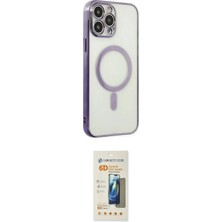 Elektronikçim Ieg™ iPhone 14 Pro Kılıf Doruk Minimal - Siyah 6d Mat Seramik Hayalet Nano Ekran Koruyucu Elk-34