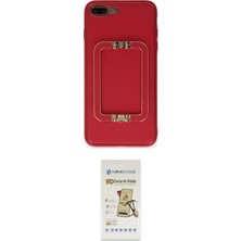 Elektronikçim Ieg™ iPhone 7 Plus Kılıf Kozmos Minimal Prime - Beyaz Mat Seramik Nano Ekran Koruyucu ELK-34863