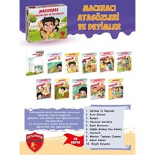 Çalışkan Arı Yayınları Maceracı Atasözleri ve Deyimler Seti + Değerlendirme Kitapçığı- 3. Sınıf