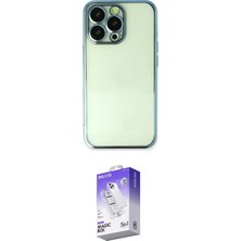 Elektronikçim Ieg™ iPhone 14 Pro Max Kılıf Vadi Minimal - Siyah Bilvis 5in1 3D Magic Cam Ekran Koruyucu Elk-34