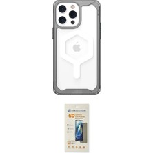 Elektronikçim Ieg™ iPhone 14 Pro Kılıf Kutup Doku Prime - Siyah 6d Mat Seramik Hayalet Nano Ekran Koruyucu Elk