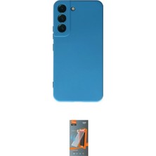 Elektronikçim Ieg™ Galaxy S22 Kılıf Ahenk Serisi - Siyah Autokit 5in1 Fiber Hayalet Polymer Nano Ekran Koruyuc