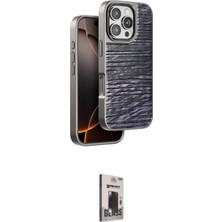 Elektronikçim Ieg™ iPhone 16 Pro Kılıf Atlas Minimal Özel Seri - Siyah Bilvis Hayalet Cam Ekran Koruyucu Elk-
