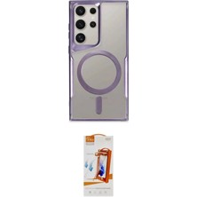 Elektronikçim Ieg™ Galaxy S24 Ultra Kılıf Yadigar Klasik Özel Seri - Siyah Autokit 5in1 Fiber Polymer Nano Ek
