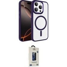 Elektronikçim Ieg™ iPhone 15 Pro Max Kılıf Kıvılcım Prime - Siyah Bilvis Hayalet Cam Ekran Koruyucu ELK-348
