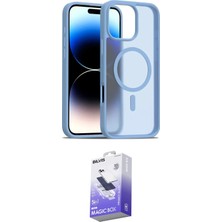 Elektronikçim Ieg™ iPhone 16 Pro Max Kılıf Siluet Minimal Prime - Siyah Bilvis 5in1 5d Magic Hayalet Cam Ekran