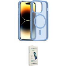 Elektronikçim Ieg™ iPhone 14 Pro Kılıf Siluet Minimal Prime - Şeffaf Pasifik Cam Ekran Koruyucu ELK-34863