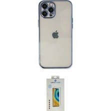 Elektronikçim Ieg™ iPhone 12 Pro Kılıf Vadi Minimal - Siyah Polymer Nano Ekran Koruyucu ELK-34863