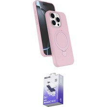 Elektronikçim Ieg™ iPhone 14 Pro Max Kılıf Iz Işık Koleksiyonu - Siyah Bilvis 5in1 5d Magic Hayalet Cam Ekr