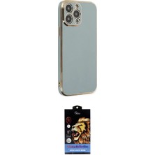 Elektronikçim Ieg™ iPhone 14 Pro Kılıf Yankı Serisi - Siyah Buffer Hayalet Cam Ekran Koruyucu ELK-34863