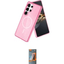 Elektronikçim Ieg™ Galaxy S24 Ultra Kılıf Nova Asil Prime - Siyah Autokit 5in1 Fiber Hayalet Polymer Nano Ekra