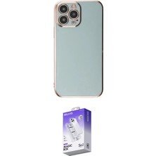 Elektronikçim Ieg™ iPhone 15 Pro Max Kılıf Yankı Serisi - Siyah Bilvis 5in1 3D Magic Cam Ekran Koruyucu Elk-3