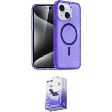Elektronikçim Ieg™ iPhone 14 Kılıf Nova Asil Prime - Siyah Bilvis 5in1 5d Magic Hayalet Cam Ekran Koruyucu Elk