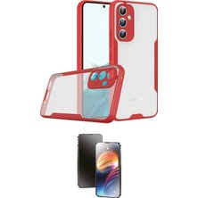Elektronikçim Ieg™ Galaxy A24 4g Kılıf Atlas Asil Serisi - Siyah 3D Antistatik Mat Seramik Nano Ekran Koruyucu