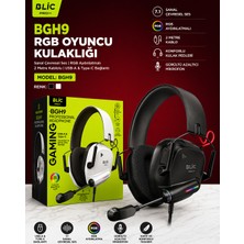 Azurtech Pro+ Bgh9 Rgb Oyuncu Kulaklığı – 7.1 Sanal Surround Ses, Mikrofonlu, 2 Metre Kablolu (Usb & Type-C Uyumlu)