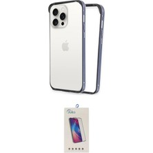 Elektronikçim Ieg™ iPhone 15 Pro Kılıf Pusula Asil Koleksiyonu - Siyah Joko 5d Cam ELK-34863