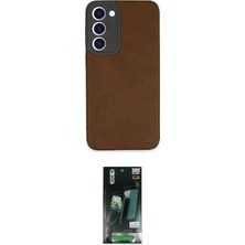 Elektronikçim Ieg™ Galaxy S23 Plus Kılıf Doruk Asil Koleksiyonu - Siyah 360 Mat Full Body Arka Koruyucu Elk-34