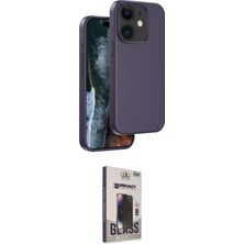 Elektronikçim Ieg™ iPhone 11 Kılıf Kıvılcım Çizgi Serisi - Siyah Bilvis Hayalet Cam Ekran Koruyucu ELK-348