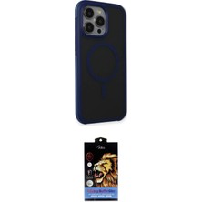 Elektronikçim Ieg™ iPhone 15 Pro Max Kılıf Çekirdek Yansıma Prime - Siyah Buffer Hayalet Cam Ekran Koruyucu