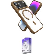 Elektronikçim Ieg™ iPhone 17 Pro Max Kılıf Nova Yansıma Serisi - Siyah Bilvis 5in1 3D Magic Cam Ekran Koruyuc