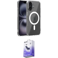 Elektronikçim Ieg™ iPhone 17 Kılıf Ahenk Minimal Serisi - Siyah Bilvis 5in1 5d Magic Hayalet Cam Ekran Koruyuc