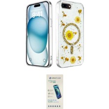 Elektronikçim Ieg™ iPhone 7 Plus Kılıf Kozmos Doku - Şeffaf Pasifik Cam Ekran Koruyucu ELK-34863