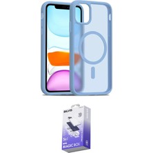 Elektronikçim Ieg™ iPhone 11 Kılıf Siluet Minimal Prime - Siyah Bilvis 5in1 5d Magic Hayalet Cam Ekran Koruyuc