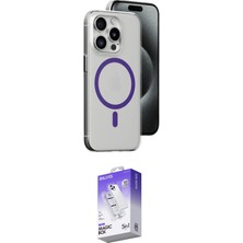 Elektronikçim Ieg™ iPhone 14 Pro Max Kılıf Odak Form Özel Seri - Siyah Bilvis 5in1 3D Magic Cam Ekran Koruyuc