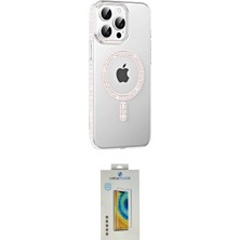 Elektronikçim Ieg™ iPhone 15 Pro Kılıf Yörünge Koleksiyonu - Siyah Polymer Nano Ekran Koruyucu ELK-34863