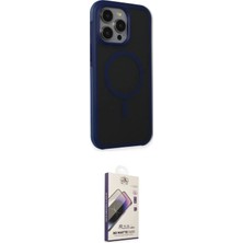 Elektronikçim Ieg™ iPhone 15 Pro Max Kılıf Çekirdek Yansıma Prime - Siyah Bilvis 3D Mat Cam Ekran Koruyucu E