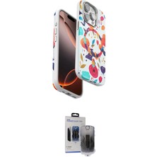 Elektronikçim Ieg™ iPhone 15 Pro Max Kılıf Siluet Doku - Siyah Vanessa Magic Hayalet Cam ELK-34863