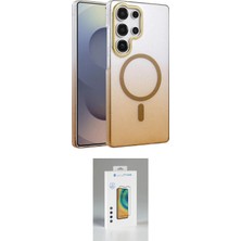 Elektronikçim Ieg™ Galaxy S25 Ultra Kılıf Ahenk Doku Özel Seri - Şeffaf Polymer Nano Ekran Koruyucu ELK-3486
