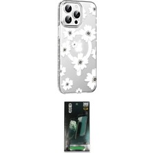 Elektronikçim Ieg™ iPhone 14 Pro Max Kılıf Yörünge Işık Prime - Şeffaf 360 Full Body Arka Koruyucu Elk-34