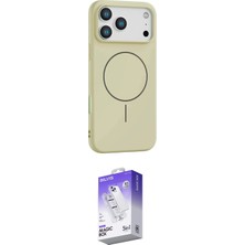 Elektronikçim Ieg™ iPhone 17 Pro Max Kılıf Yankı Form Serisi - Siyah Bilvis 5in1 3D Magic Cam Ekran Koruyucu