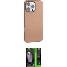Elektronikçim Ieg™ iPhone 16 Pro Max Kılıf Zirve Modern Prime - Şeffaf 360 Full Body Arka Koruyucu ELK-34863