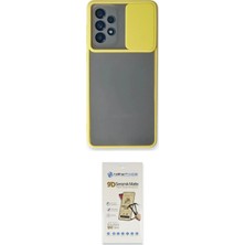 Elektronikçim Ieg™ Galaxy A73 5g Kılıf Vadi Çizgi - Siyah Mat Seramik Nano Ekran Koruyucu ELK-34863