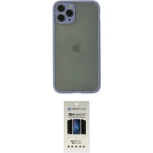 Elektronikçim Ieg™ iPhone 11 Pro Kılıf Ahenk Çizgi Serisi - Siyah 5d Hayalet Cam Ekran Koruyucu ELK-34863