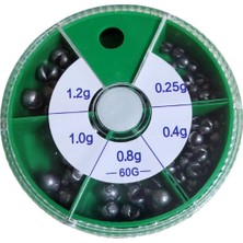 ef&fe 60GR Kıstırma Kurşun Seti Yeşil Kutu