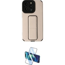 Elektronikçim Ieg™ iPhone 13 Pro Kılıf Çekirdek Yansıma - Siyah 3D Antistatik Seramik Nano Ekran Koruyucu El