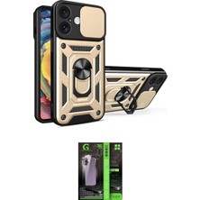 Elektronikçim Ieg™ iPhone 16 Kılıf Ahenk Klasik - Şeffaf 360 Full Body Arka Koruyucu ELK-34863