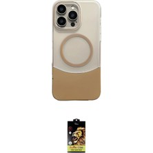 Elektronikçim Ieg™ iPhone 16 Pro Max Kılıf Kozmos Form Özel Seri - Siyah Buffer Cam Ekran Koruyucu ELK-34863