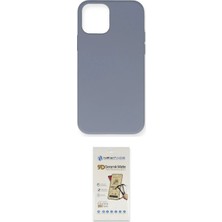 Elektronikçim Ieg™ iPhone 12 Pro Max Kılıf Ahenk Serisi - Siyah Mat Seramik Nano Ekran Koruyucu ELK-34863