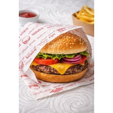 Çeliker Hamburger Tost ve Sandviç Kağıdı 12 x 17 cm (50 Adet)